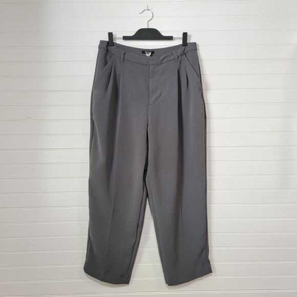 Madewell Gray Wide Leg Pants - Picture 1 of 5